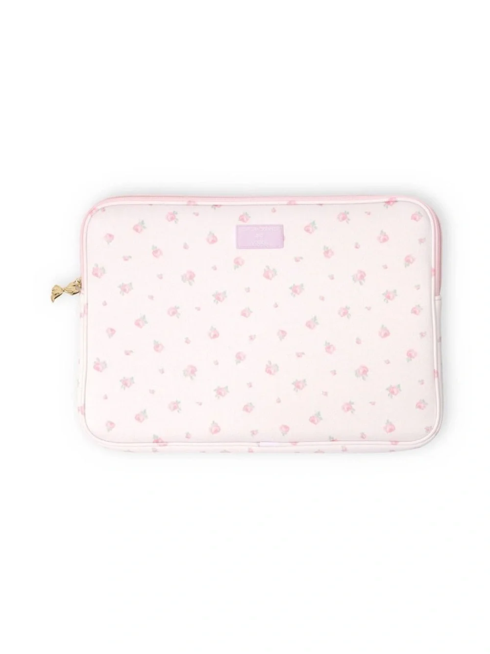 Loveshackfancy target yoobi blooming heirloom laptop sleeve strawberry macaroon